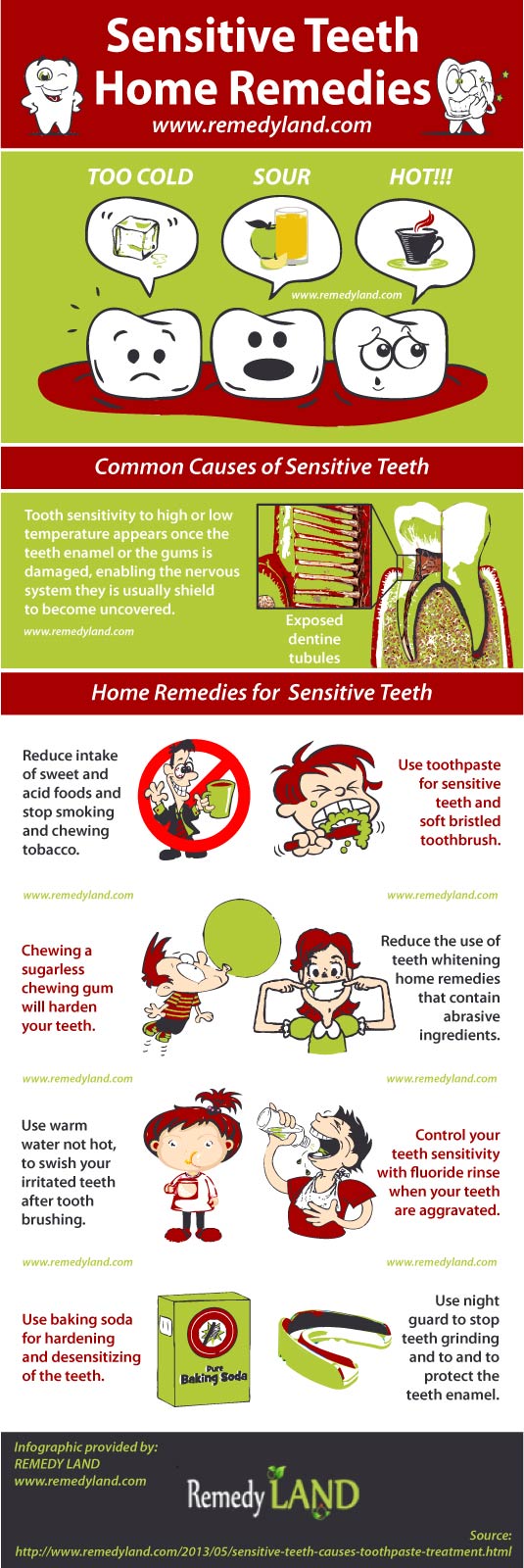 sensitive teeth home remedies